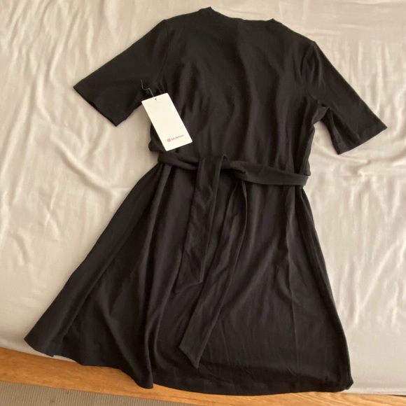 lululemon wrap front cotton dress - Picture 2 of 2